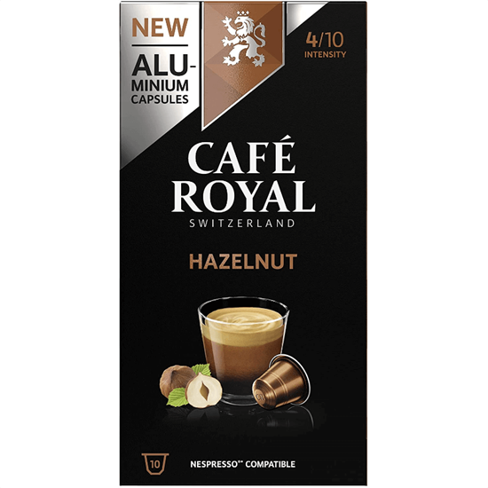 iFindStore. Cafe Royal Hazelnut Flavoured Edition Nespresso (R) Strenght  4/10