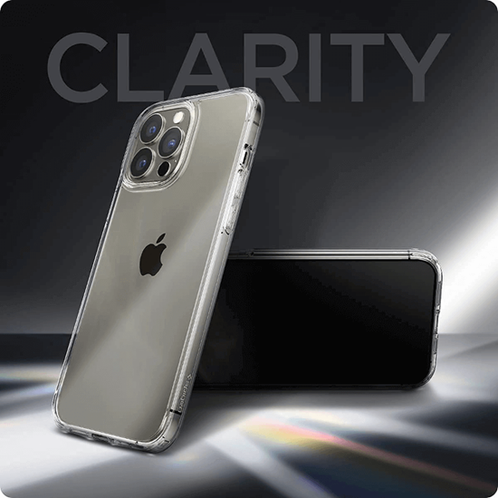 Picture of Spigen Ultra Hybrid for iPhone 13 Pro Max Case (Crystal Clear)