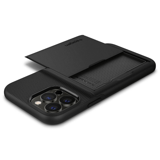 Picture of Spigen Slim Armor CS for iPhone 13 Pro Max Case (Black)