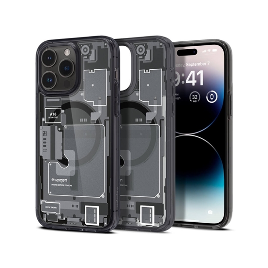 Picture of Spigen Ultra Hybrid (MagFit) Case for iPhone 14 Pro (Zero One)