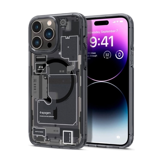 Picture of Spigen Ultra Hybrid (MagFit) Case for iPhone 14 Pro (Zero One)
