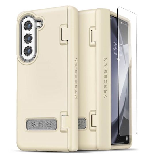 Picture of VRS DESIGN Terra Guard Modern Case for Galaxy Z Fold 5 (Cream)